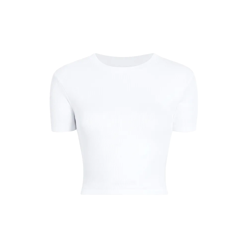 Baby Tee | White