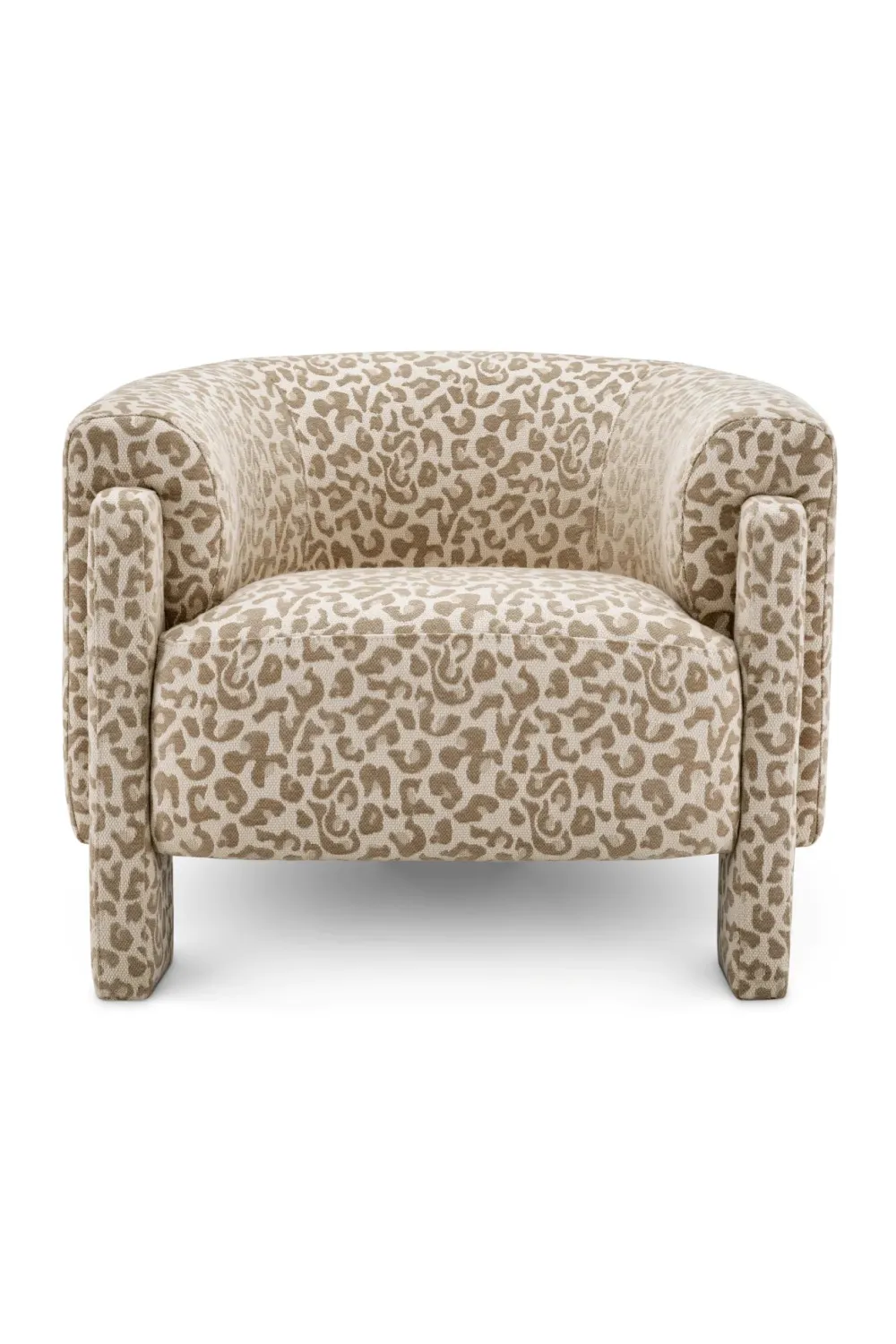 Beige Leopard Accent Chair | Eichholtz Hazelwood