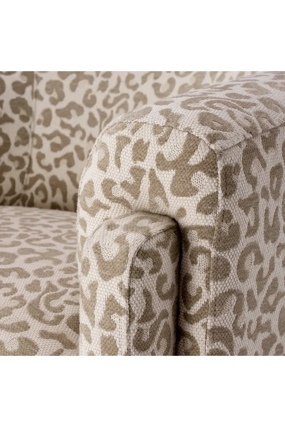 Beige Leopard Accent Chair | Eichholtz Hazelwood