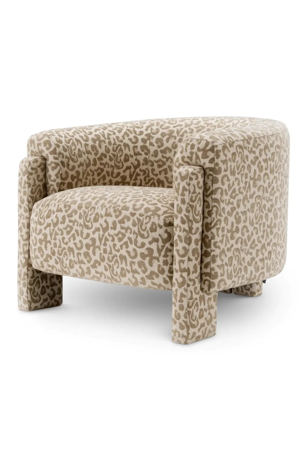 Beige Leopard Accent Chair | Eichholtz Hazelwood