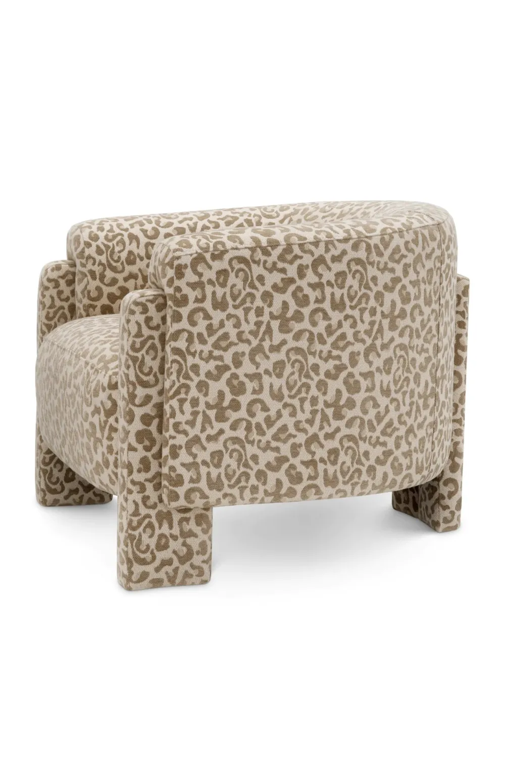 Beige Leopard Accent Chair | Eichholtz Hazelwood