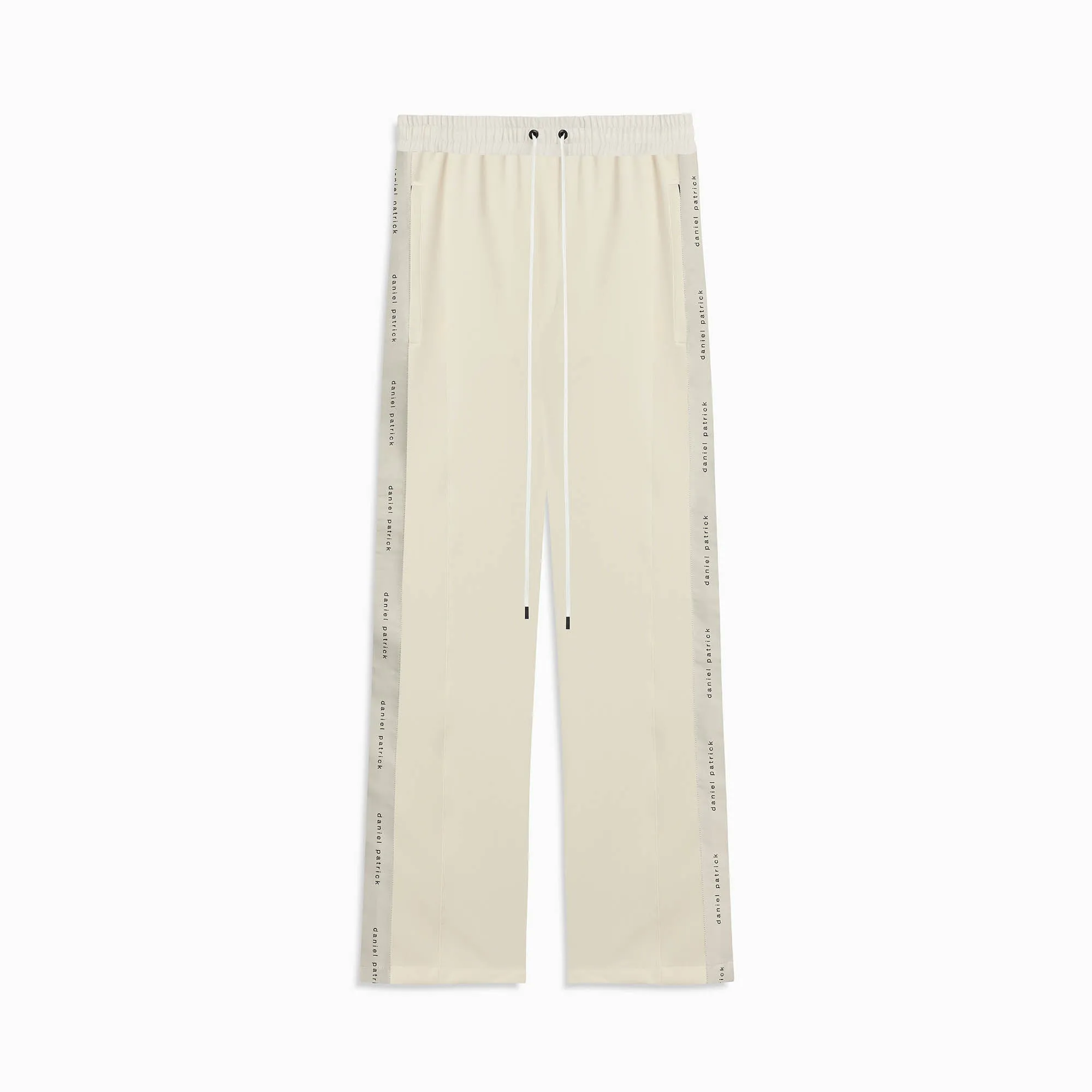 bootcut track pant / ivory   ivory