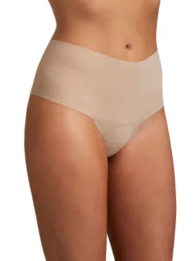 BreatheSoft® High Rise Thong Taupe