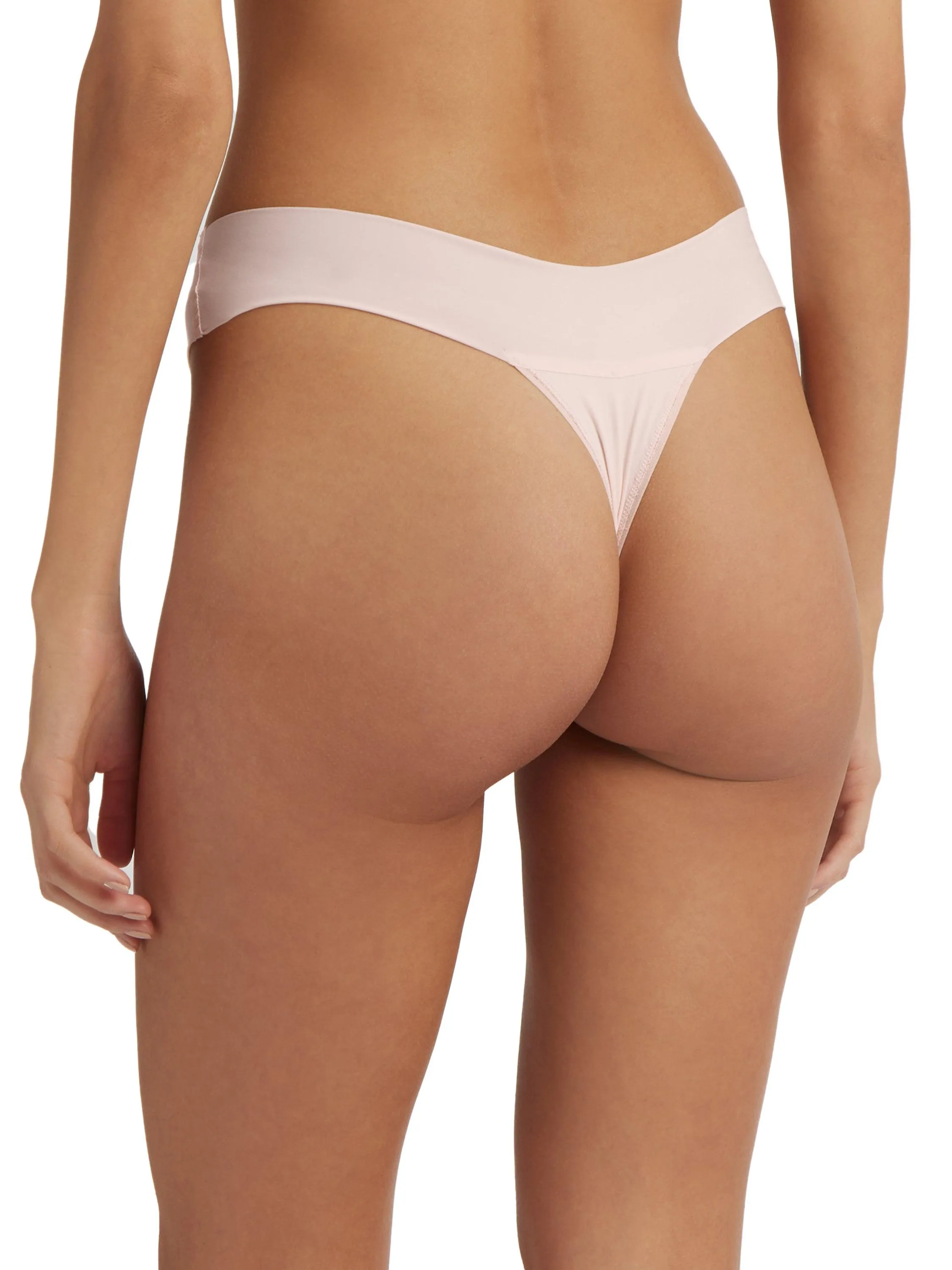 BreatheSoft® Natural Rise Thong Vanilla