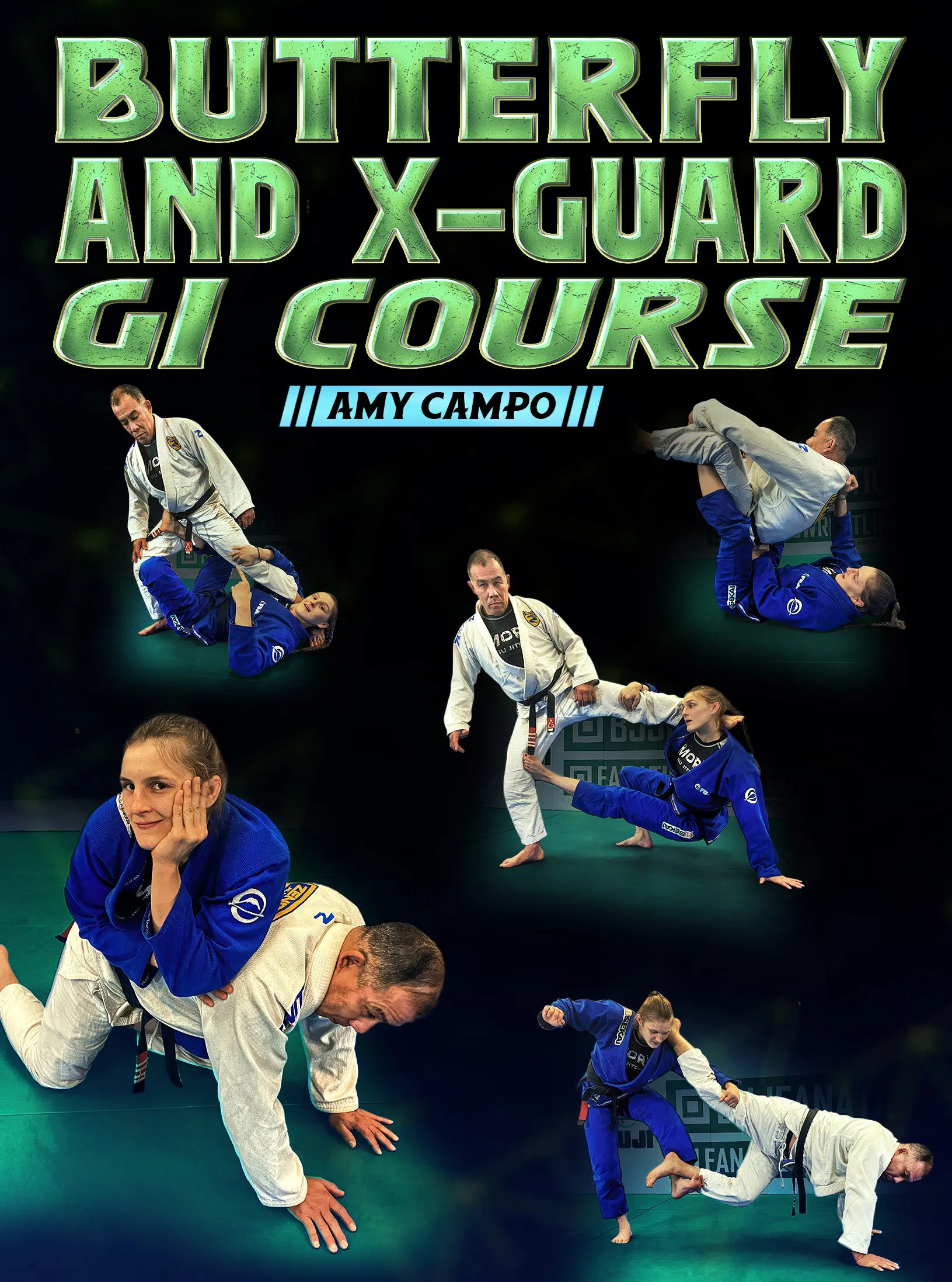 Butterfly and X-Guard Gi Course by Amy Campo