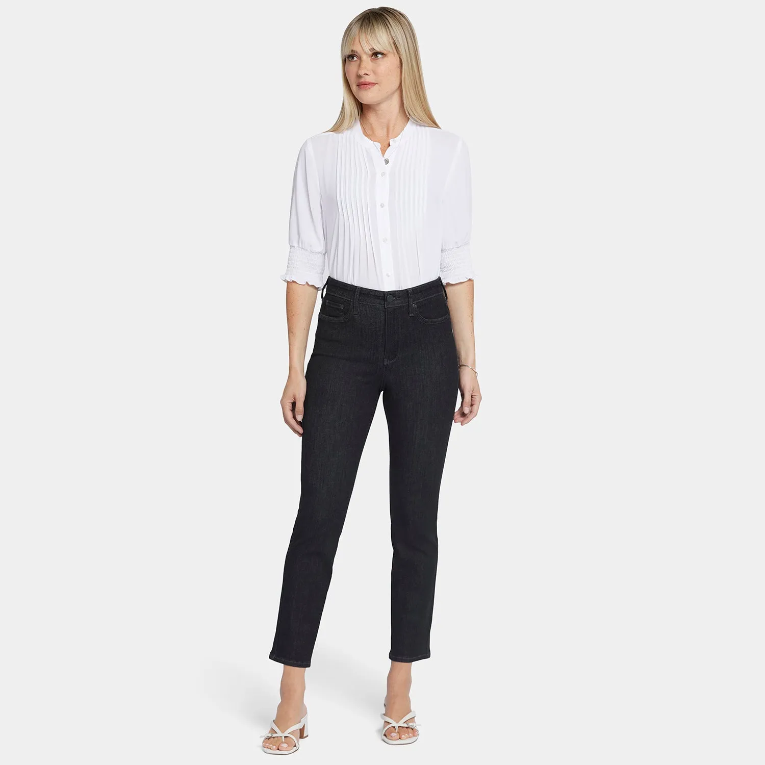 Curve Shaper™ Sheri Slim Ankle Jeans - Garden Ranch