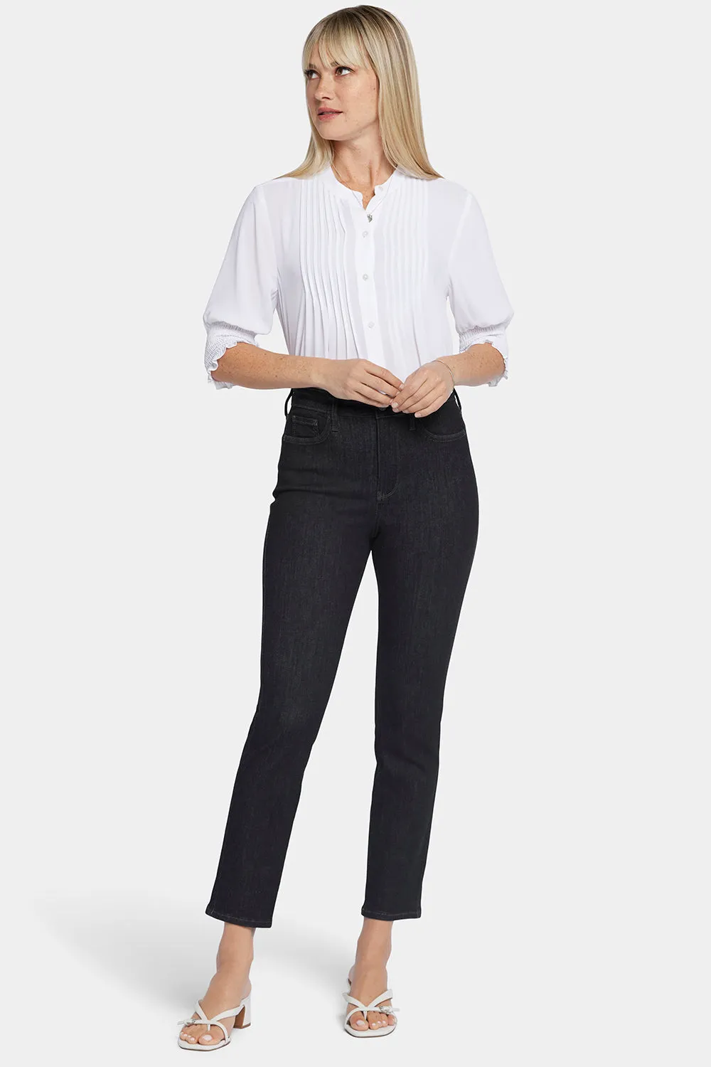 Curve Shaper™ Sheri Slim Ankle Jeans - Garden Ranch