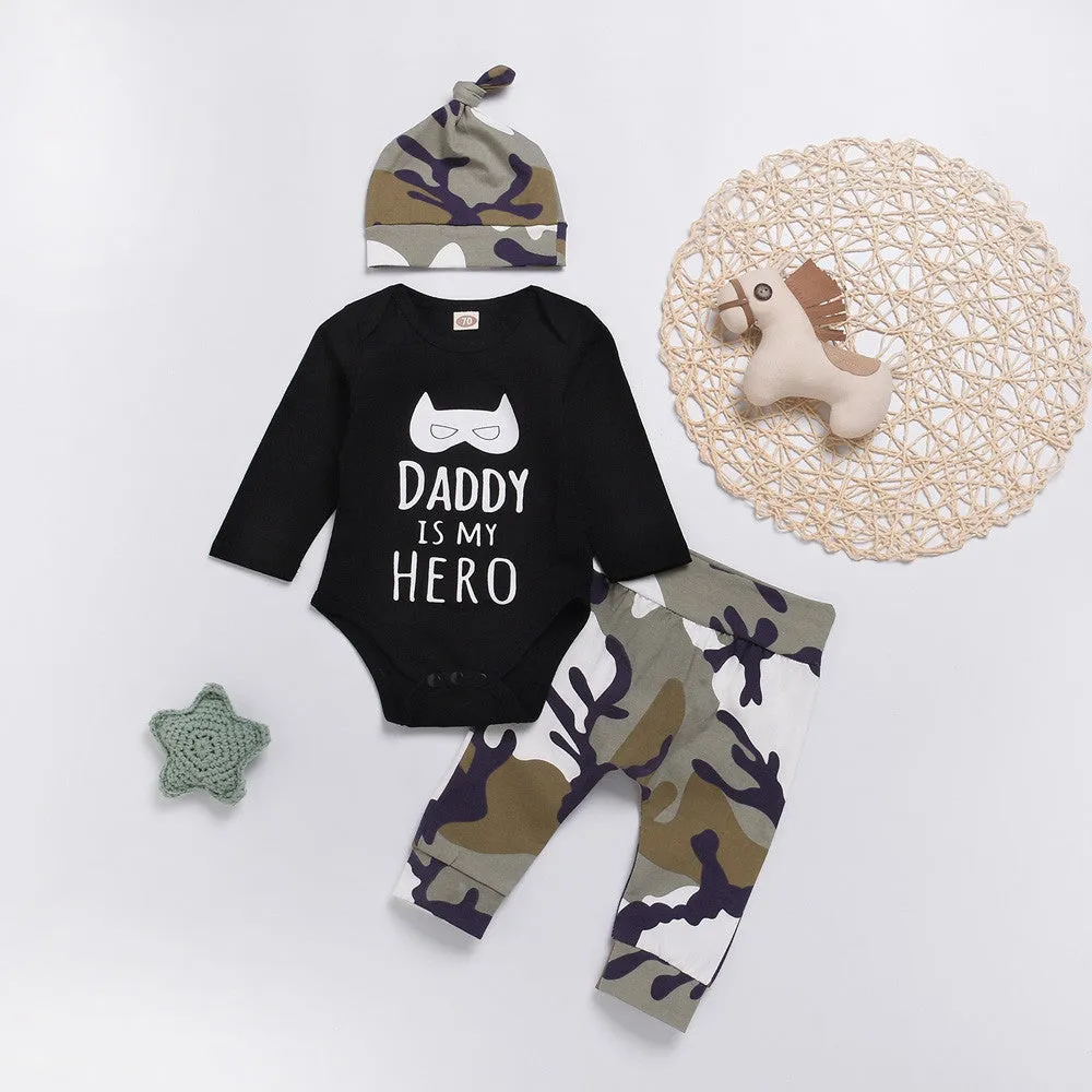 daddy is my hero outfits (soldier)