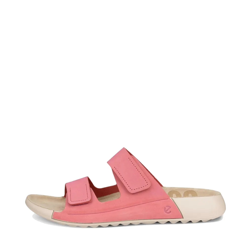 Ecco Women's Cozmo Slide Sandal in Bubblegum Pink