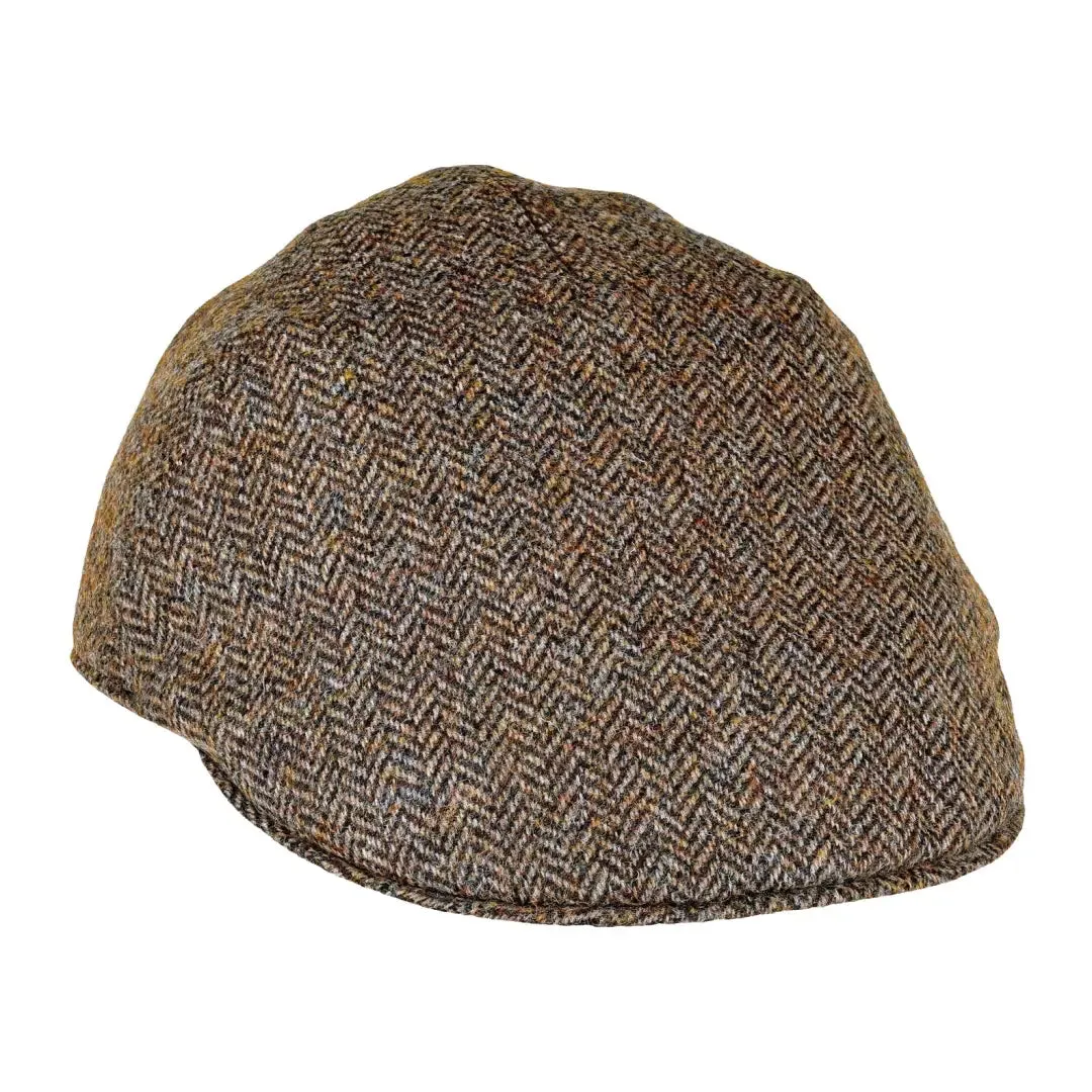 Heather Exeter British Tweed Duckbill cap