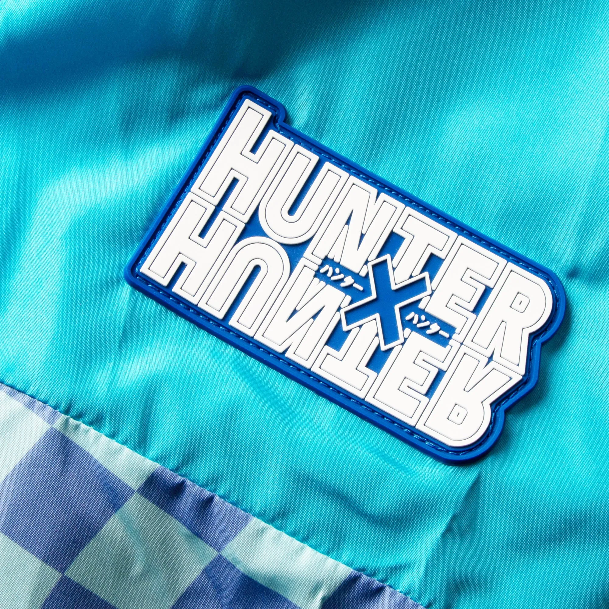 Killua Blue Checkered Anorak