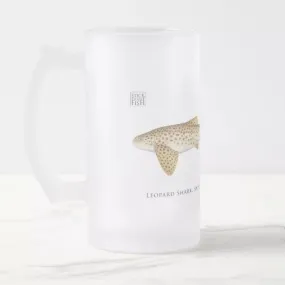 Leopard Shark - Frosted Glass Stein