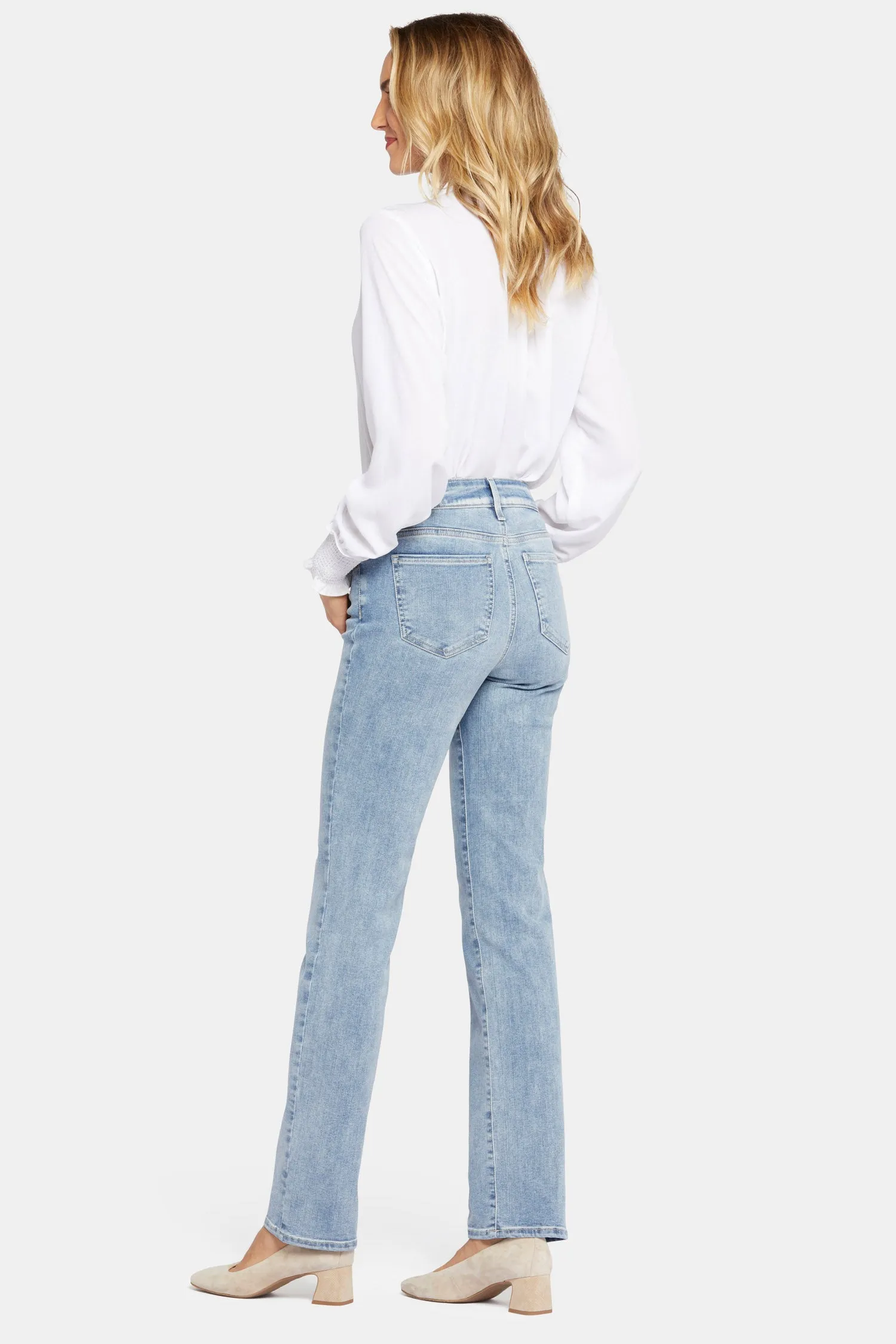 Marilyn Straight Jeans In Petite - Haley