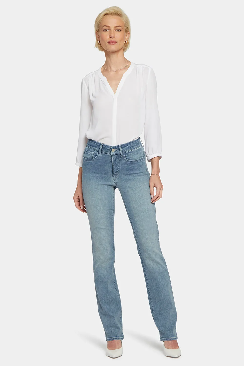 Marilyn Straight Jeans - Thistle Falls