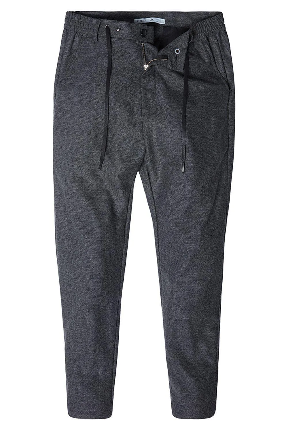 Marled Commuted Trouser - Black