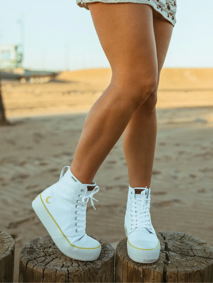 Moon Platform High Top