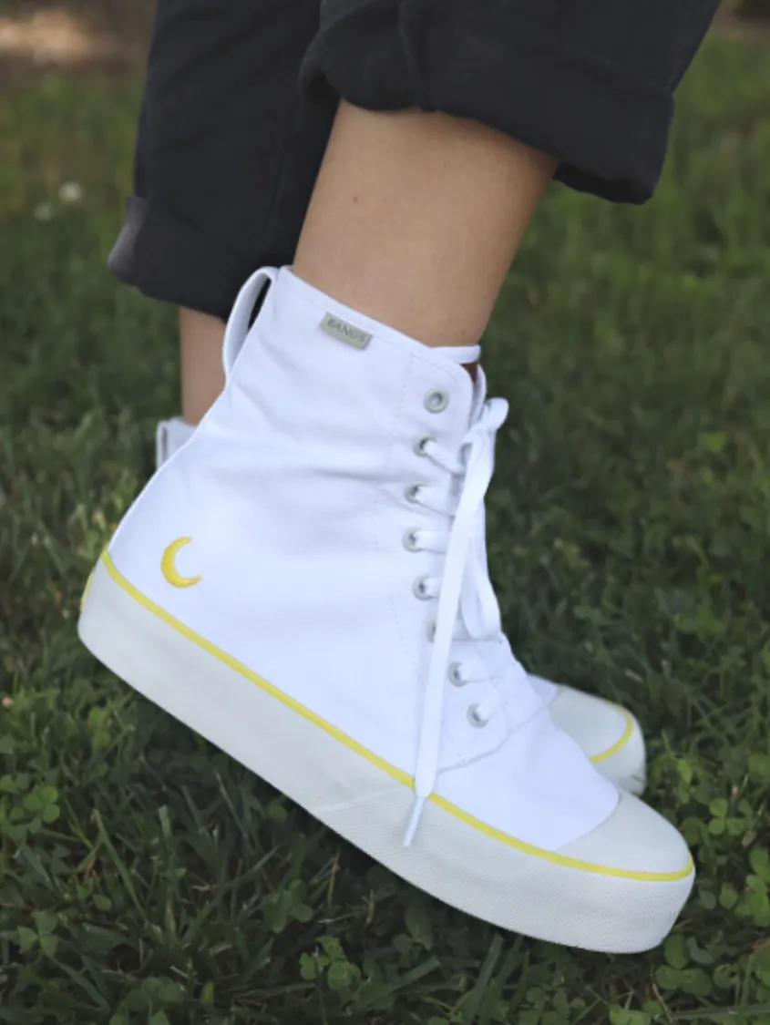 Moon Platform High Top