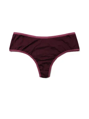 MoveCalm™ High-Rise Thong Dried Cherry Red Sale