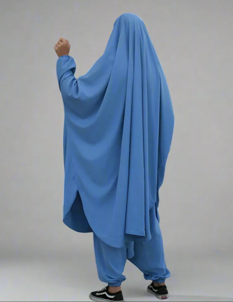 Muslim Women Jilbab With Tops Robe And Pants