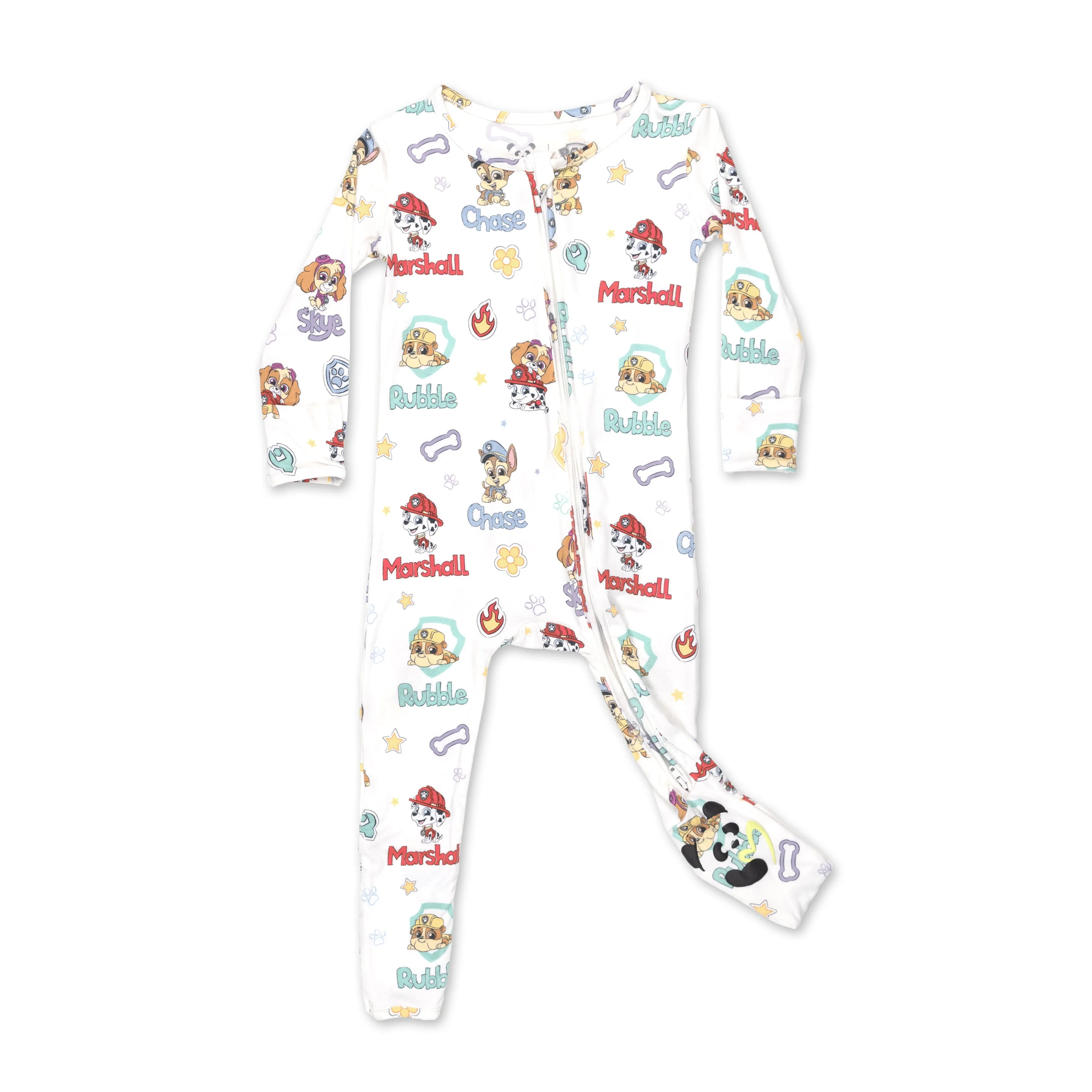 PAW Patrol: Playful Pups Bamboo Convertible Footie