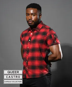 Queer Castro Capsule Stretch Flannel Shirt