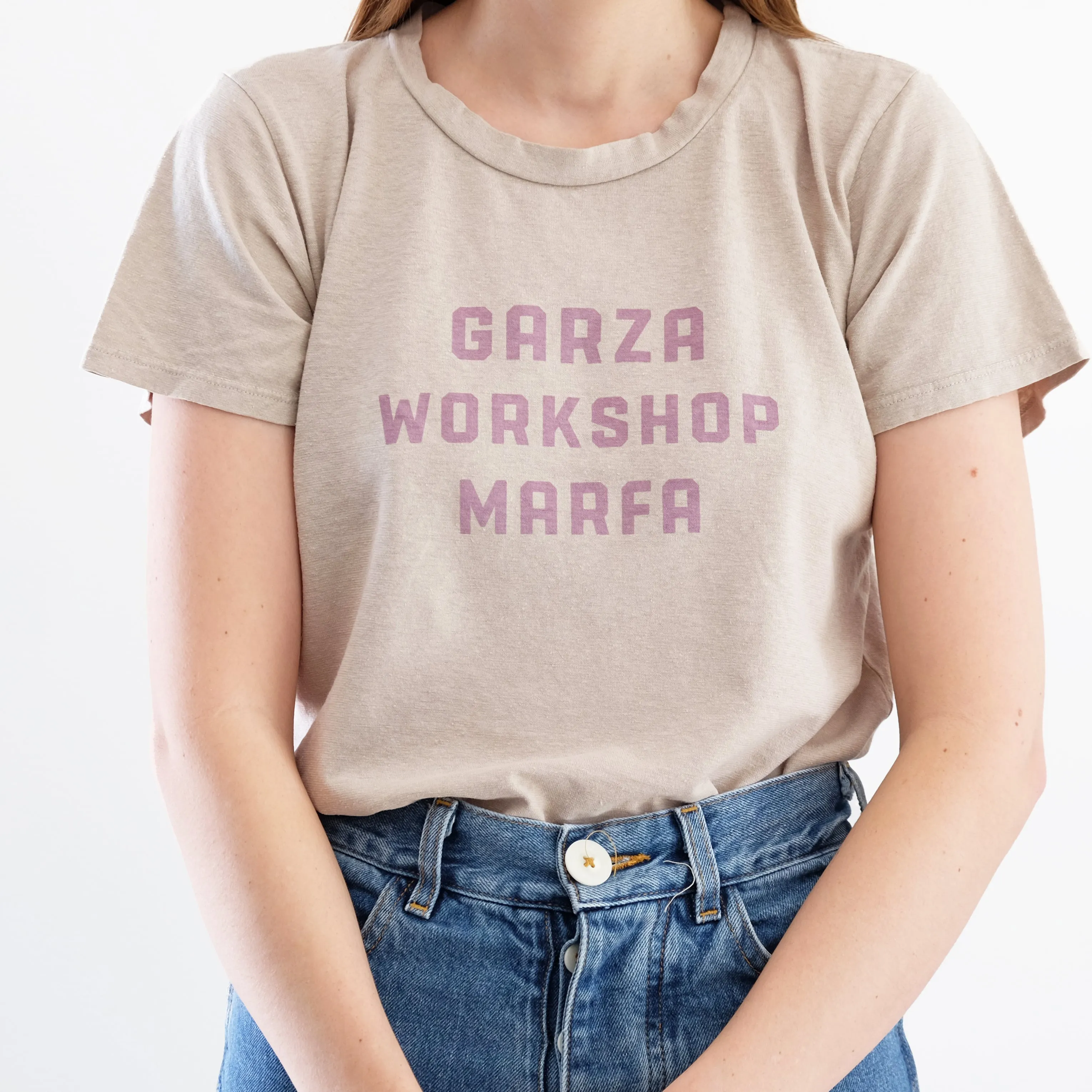 SALE- Garza Marfa Workshop Jungmaven Canvas Womens Tee