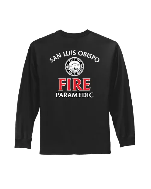 SLO Fire Long-Sleeve T-Shirt (PARAMEDIC) Pre-Order 2020