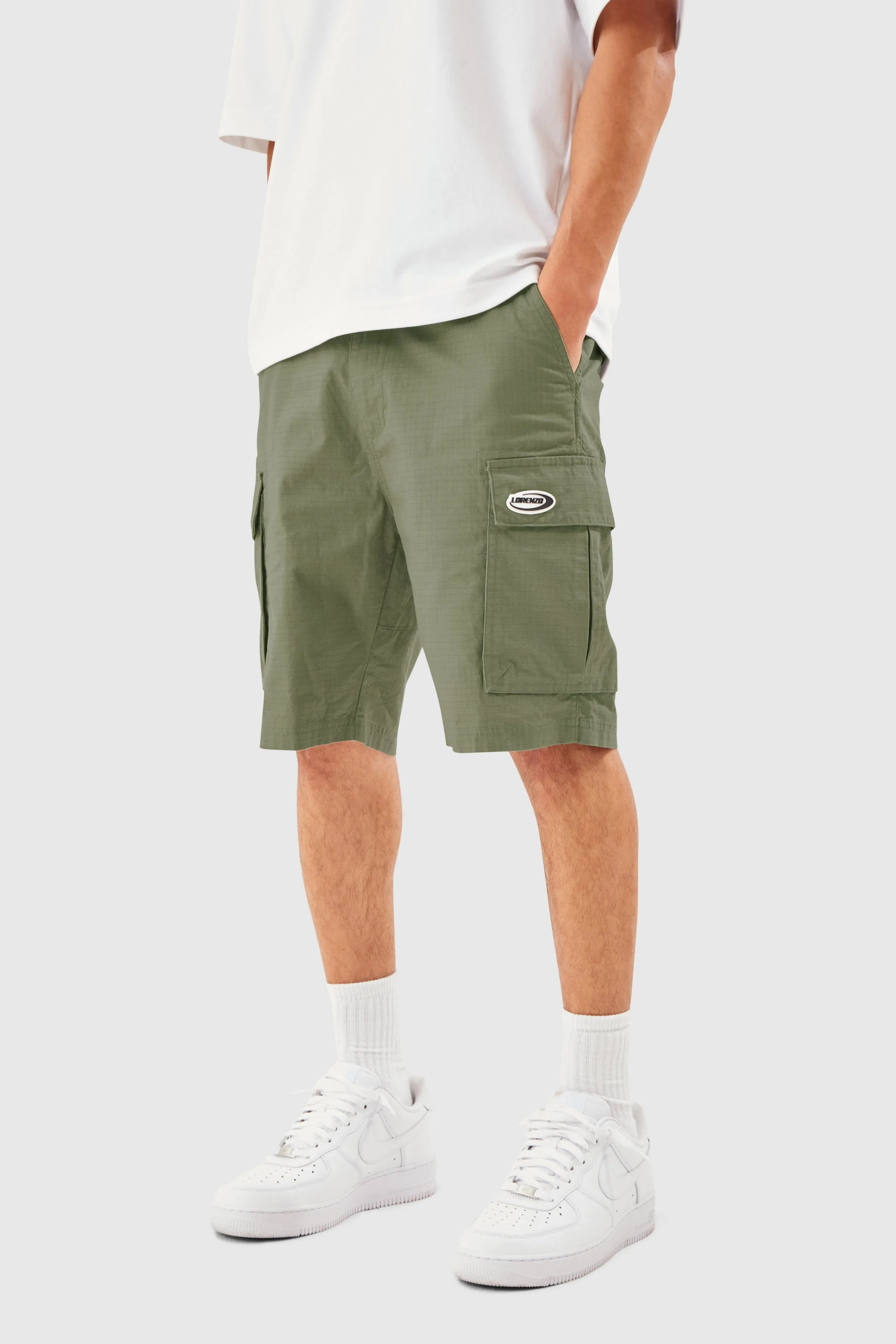 VOLANTE CARGO SHORT - SAGE KHAKI