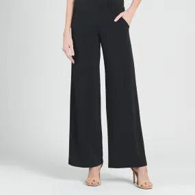 Wide Leg Pocket Pant - Black